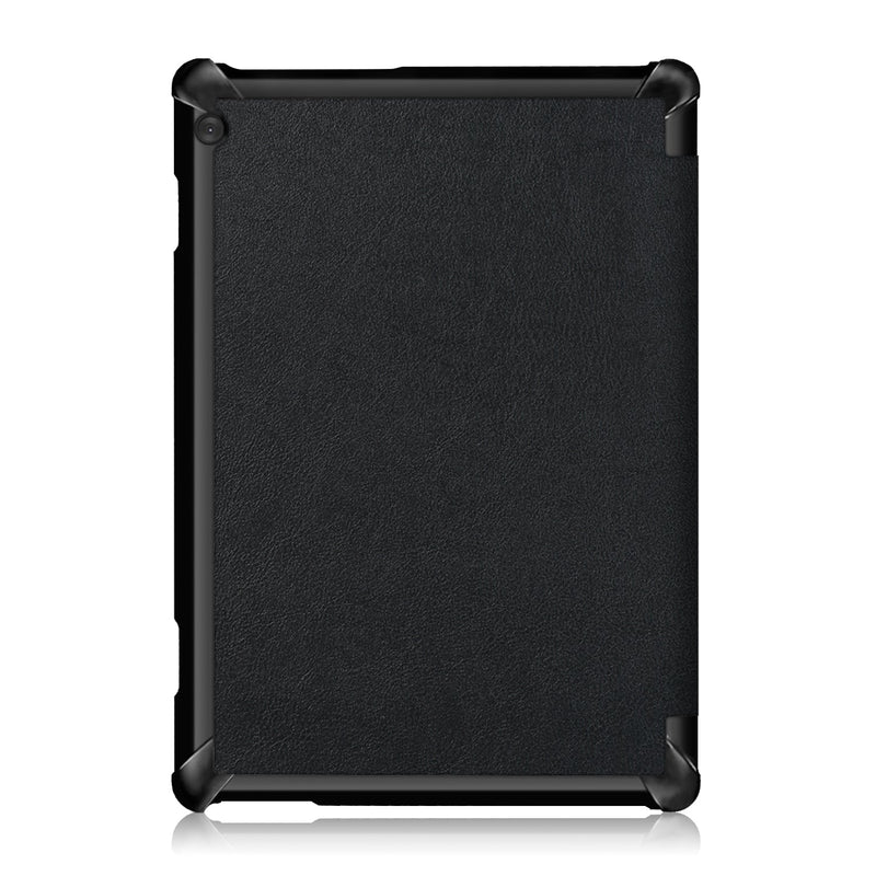 Lenovo Tab M10 TB-X605F Tri-Fold PU Case [Black]