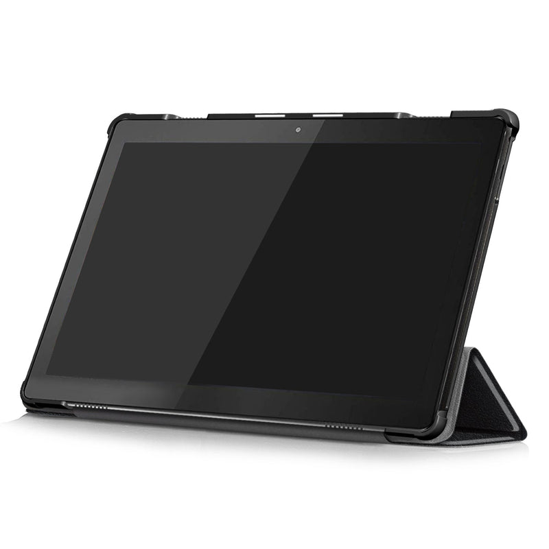Lenovo Tab M10 TB-X605F Tri-Fold PU Case [Black]