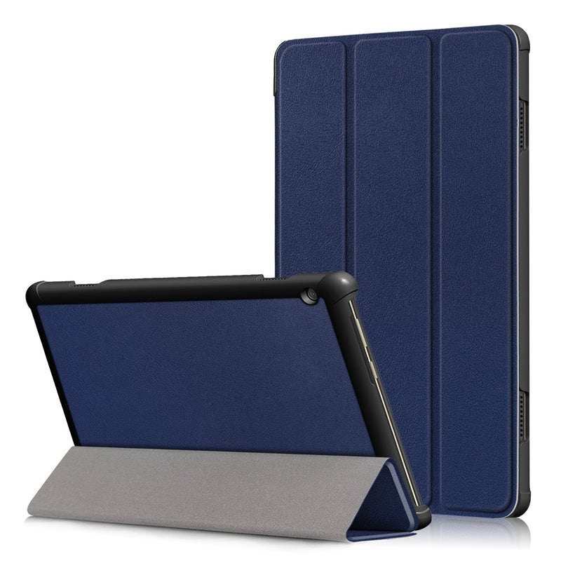 Lenovo Tab M10 TB-X605F Tri-Fold PU Case [Navy]