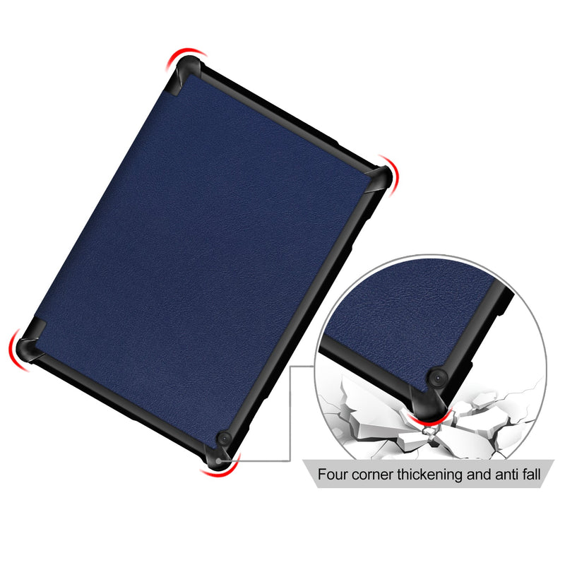 Lenovo Tab M10 TB-X605F Tri-Fold PU Case [Navy]