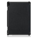 Lenovo Tab P10 TB-X705F Tri-Fold PU Case [Black]