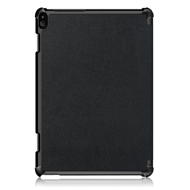 Lenovo Tab P10 TB-X705F Tri-Fold PU Case [Black]