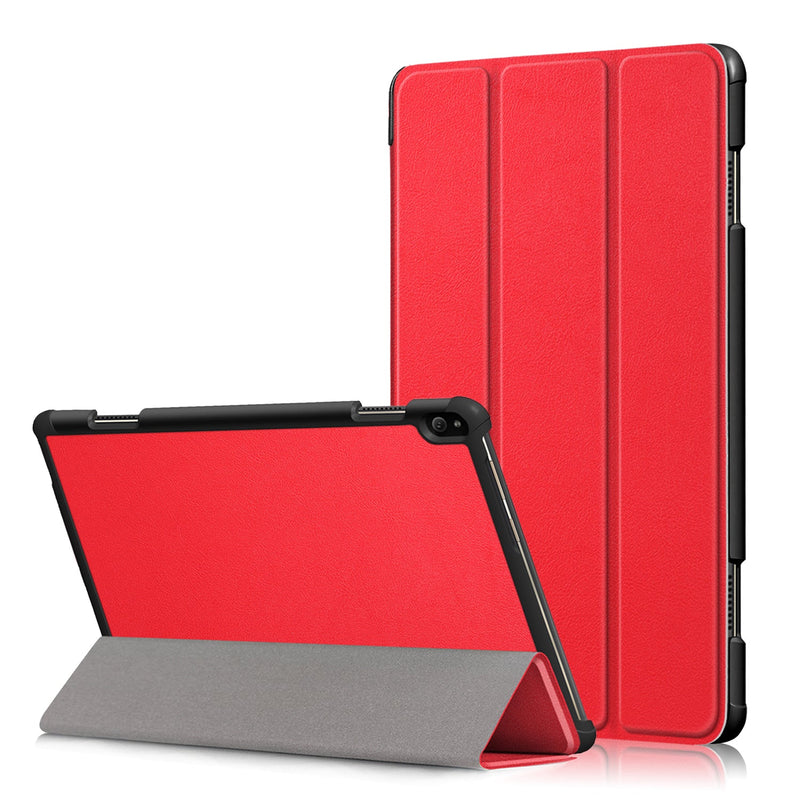 Lenovo Tab P10 TB-X705F Tri-Fold PU Case [Red]