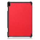 Lenovo Tab P10 TB-X705F Tri-Fold PU Case [Red]