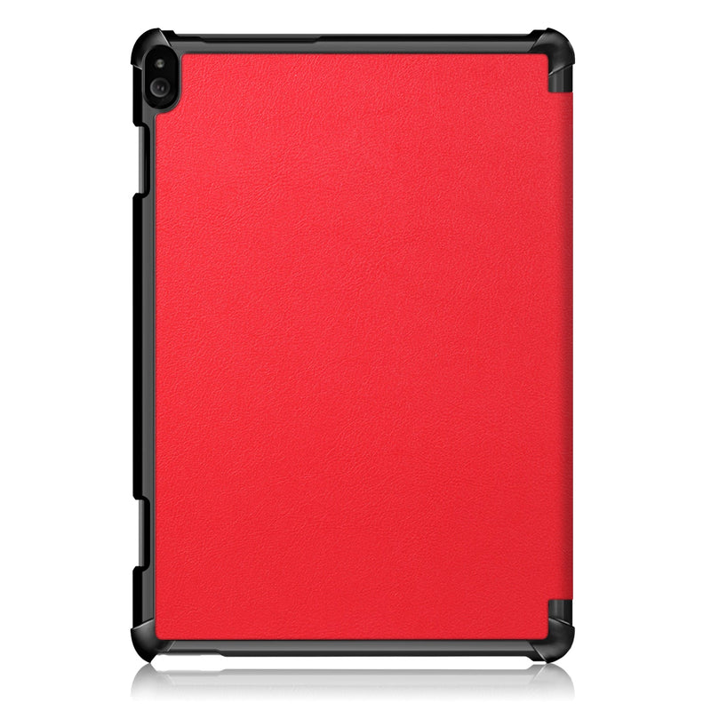 Lenovo Tab P10 TB-X705F Tri-Fold PU Case [Red]