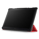 Lenovo Tab P10 TB-X705F Tri-Fold PU Case [Red]