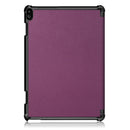 Lenovo Tab P10 TB-X705F Tri-Fold PU Case [Purple]