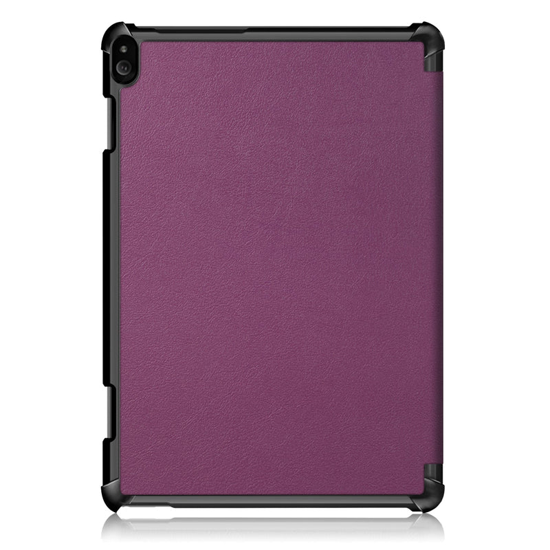 Lenovo Tab P10 TB-X705F Tri-Fold PU Case [Purple]