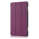 Lenovo Tab P10 TB-X705F Tri-Fold PU Case [Purple]