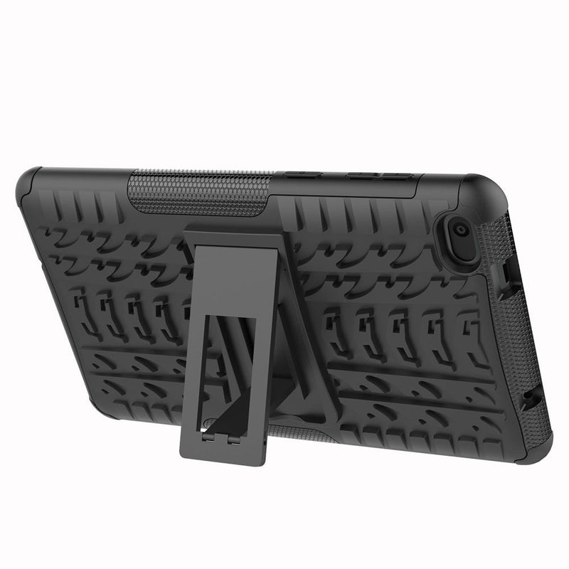 Lenovo Tab E7 TB-7104 Heavy Duty Rugged Case [Black]