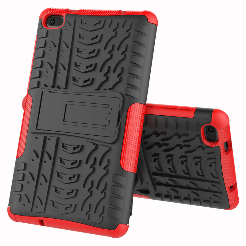 Lenovo Tab E7 TB-7104 Heavy Duty Rugged Case [Red]
