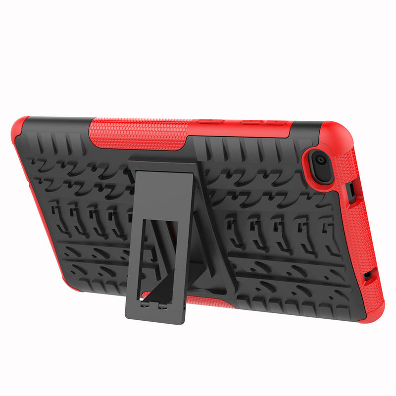 Lenovo Tab E7 TB-7104 Heavy Duty Rugged Case [Red]