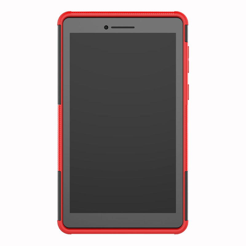 Lenovo Tab E7 TB-7104 Heavy Duty Rugged Case [Red]
