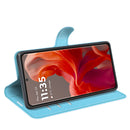 Motorola Moto G85 PU Leather Wallet Case [LightBlue]