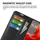 Motorola Moto G85 PU Leather Wallet Case [Purple]