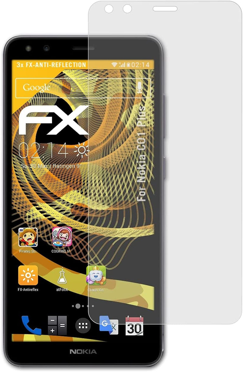 Nokia C01 Plus Screen Protector (Clear)