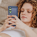 OnePlus Nord CE4 Lite Carbon Fibre Brushed Case (Navy)