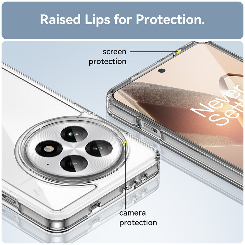 OnePlus 13 Soft TPU Bumper Case [Clear]