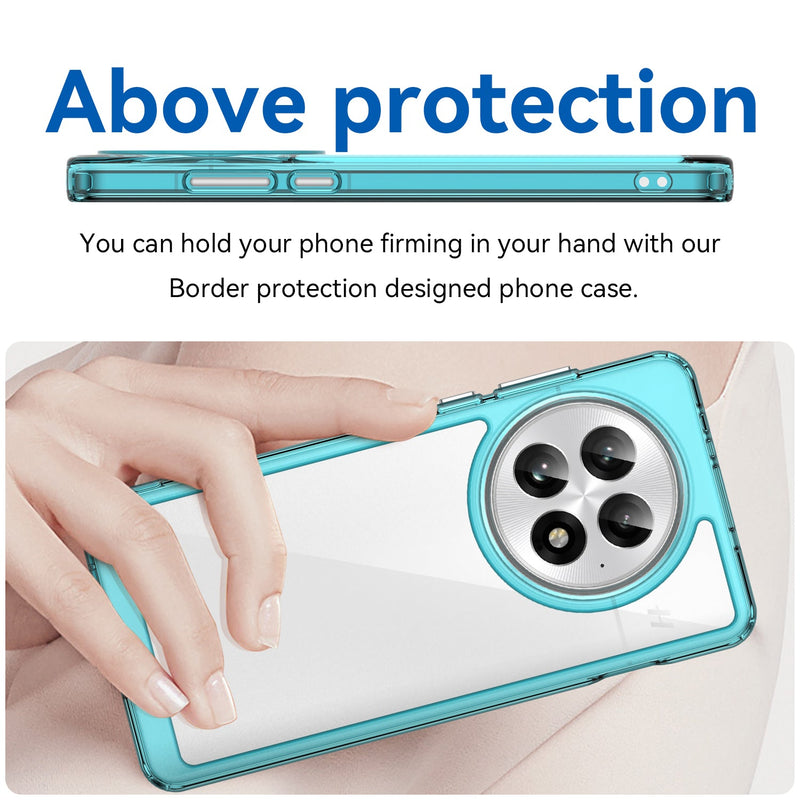 OnePlus 13 Soft TPU Bumper Case [Clear Blue]