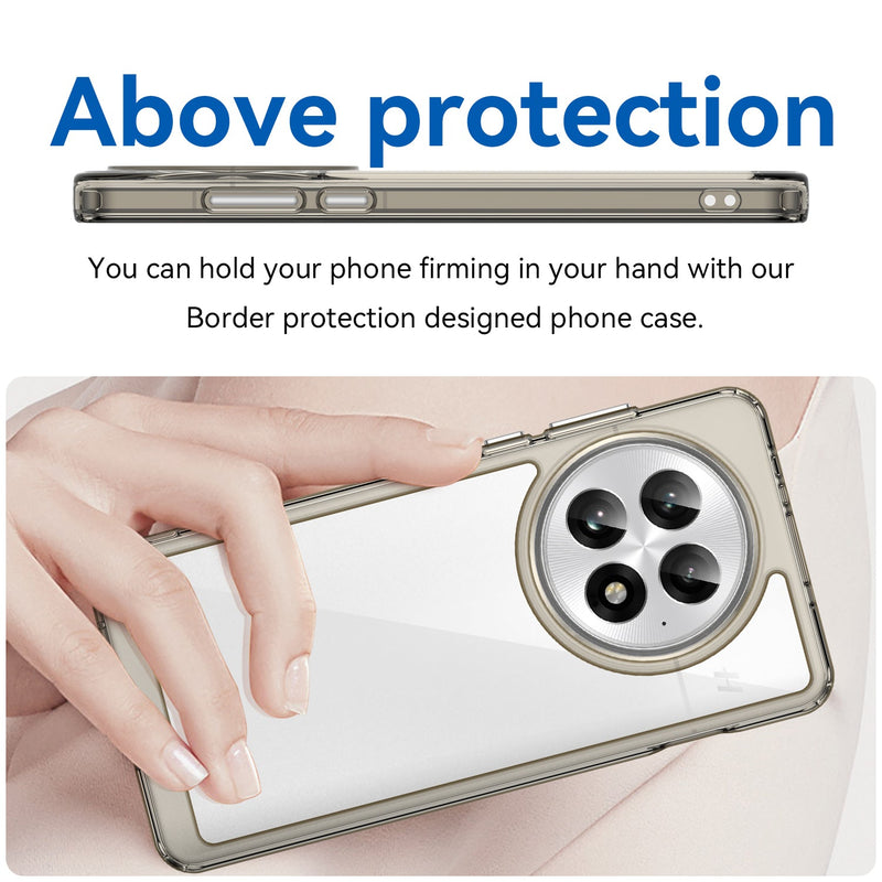 OnePlus 13 Soft TPU Bumper Case [Clear Gray]