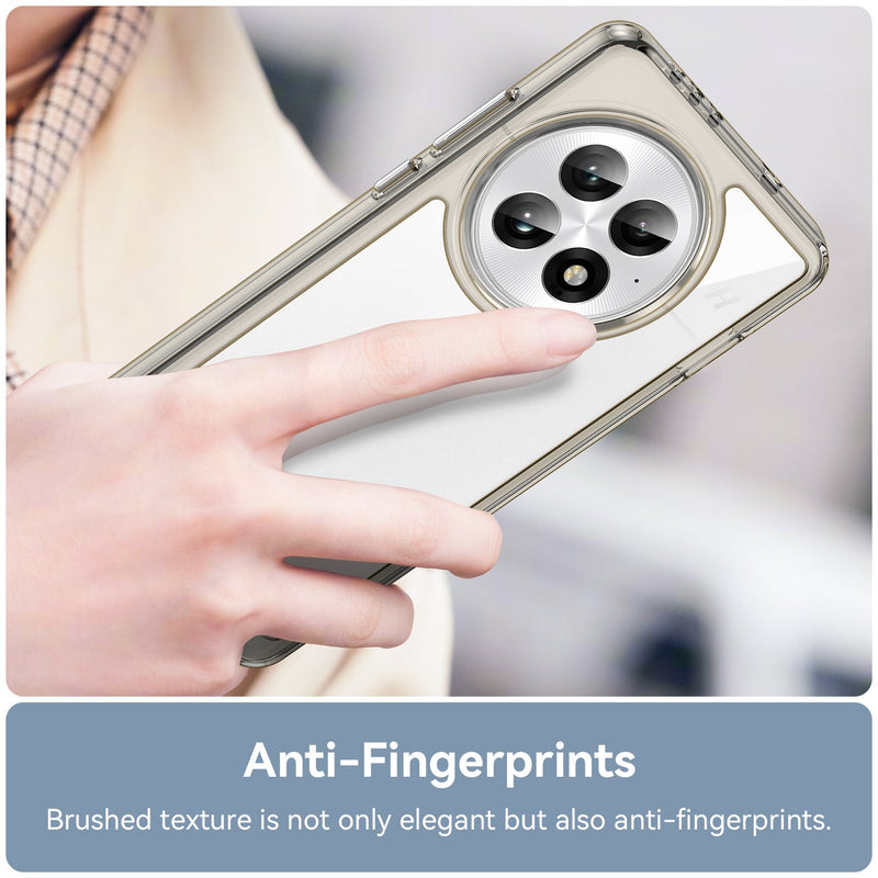 OnePlus 13 Soft TPU Bumper Case [Clear Gray]