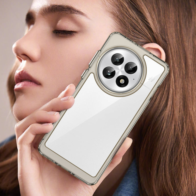 OnePlus 13 Soft TPU Bumper Case [Clear Gray]