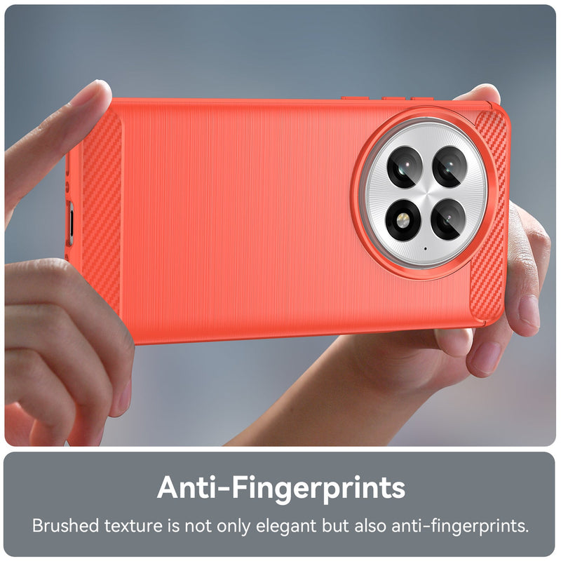 OnePlus 13 Carbon Fibre Brushed Case [Red]