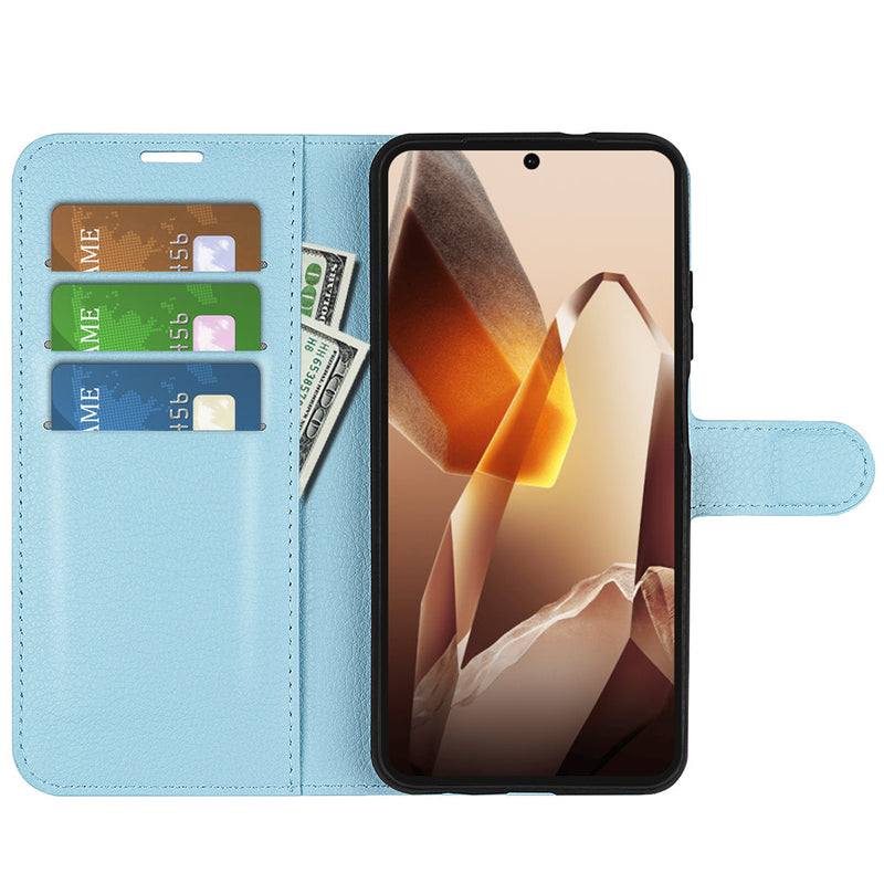 OnePlus 13 PU Wallet Case [LightBlue]