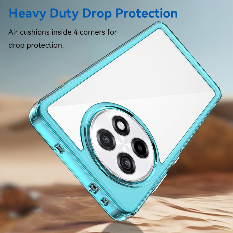 OnePlus 13R 5G Soft TPU Bumper Case [Clear Blue]