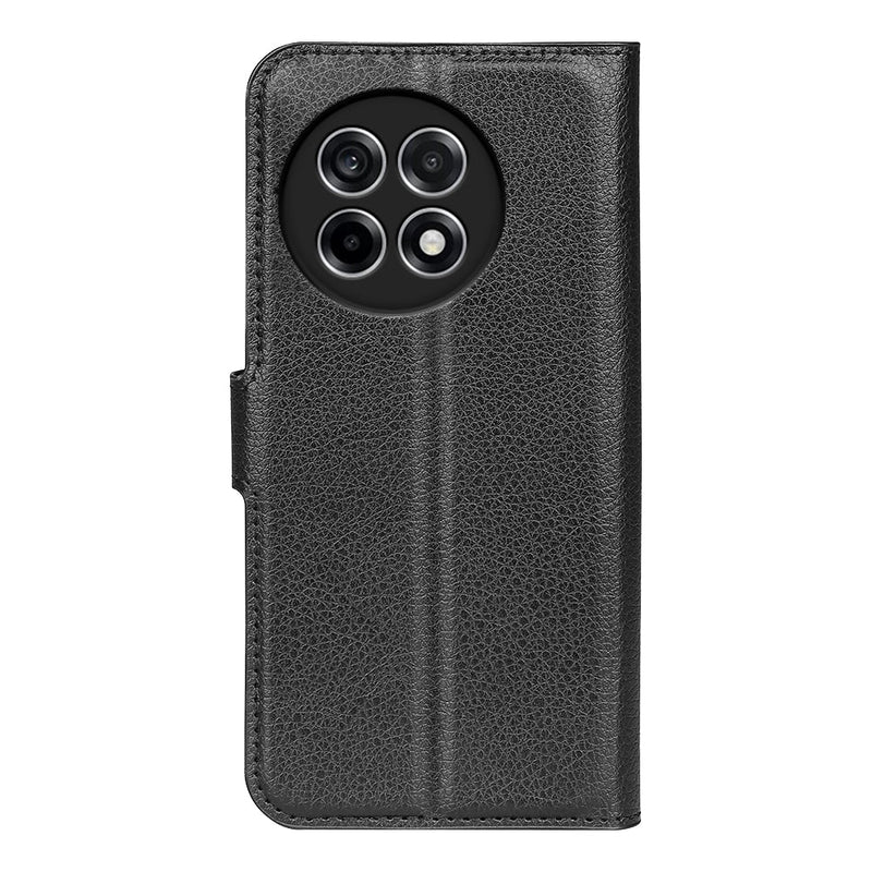 OnePlus 13R 5G PU Wallet Case [Black]