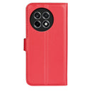 OnePlus 13R 5G PU Wallet Case [Red]
