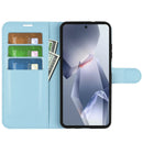OnePlus 13R 5G PU Wallet Case [LightBlue]