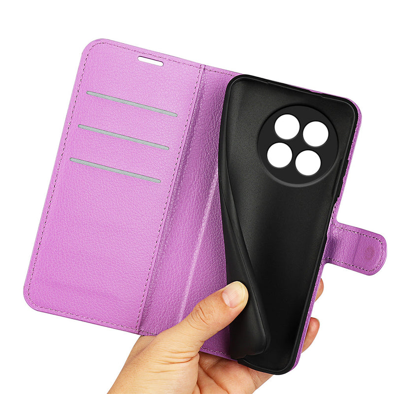 OnePlus 13R 5G PU Wallet Case [Purple]