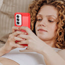 OPPO Reno 12Pro Carbon Fibre TPU Case Slim Shockproof Cover Red