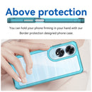 OPPO A60 4G Soft TPU Bumper Case (Clear Blue)