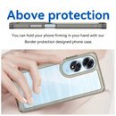 OPPO A60 4G Soft TPU Bumper Case (Clear Grey)