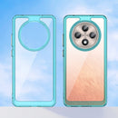 OPPO Reno 12 F Soft TPU Bumper Case (Clear Blue)