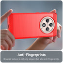 OPPO Reno 12 F Carbon Fibre Brushed Case (Red)