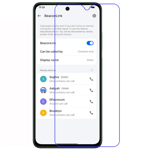 OPPO Reno 12 F Plastic Screen Protector 5G
