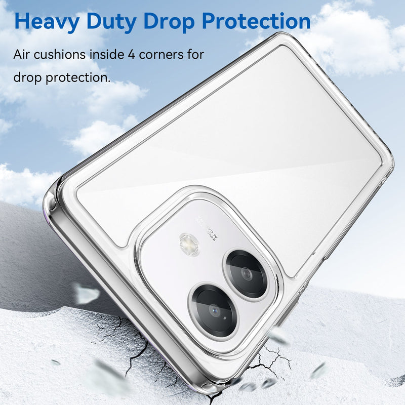 OPPO A40 4G Soft TPU Bumper Case [Clear]