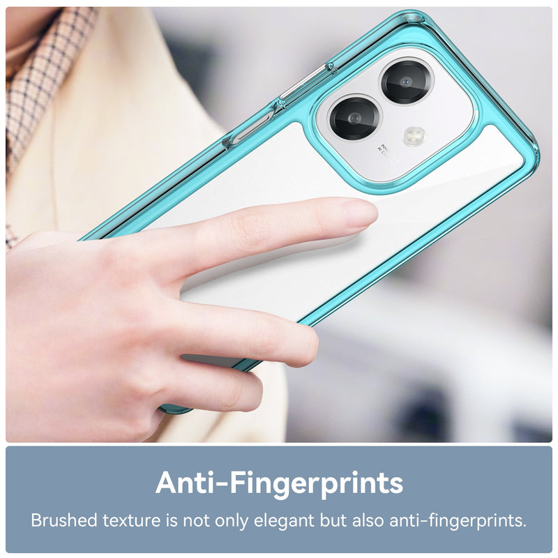 OPPO A40 4G Soft TPU Bumper Case [Clear Blue]