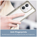 OPPO A60 5G Soft TPU Bumper Case (Clear Grey)