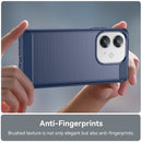 OPPO A60 5G Carbon Fibre Brushed Case (Navy)