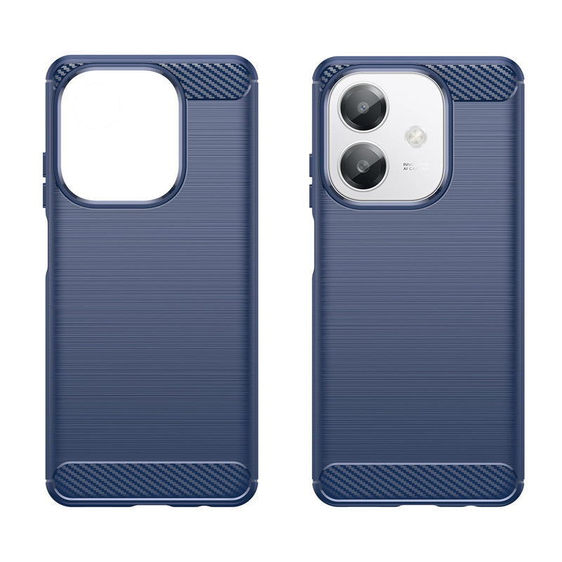 OPPO A40 4G Carbon Fibre Brushed Case [Navy]