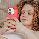 OPPO A40 4G Carbon Fibre Brushed Case [Red]
