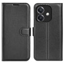 OPPO A40 4G PU Leather Wallet Case [Black]