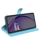 OPPO A40 4G PU Leather Wallet Case [LightBlue]