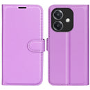 OPPO A40 4G PU Leather Wallet Case [Purple]