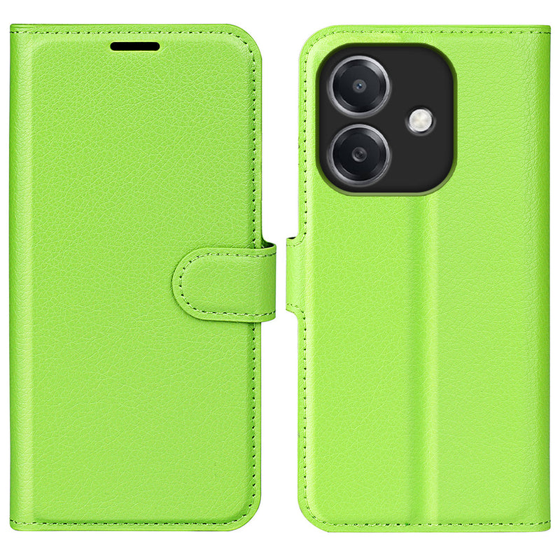 OPPO A40 4G PU Leather Wallet Case [Green]