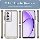OPPO A80 5G Soft TPU Bumper Case (Clear Grey)